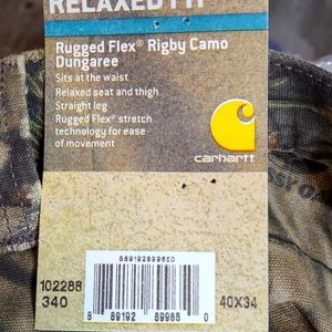 Mens Carhartt Camo pant